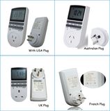 High Quality Plug Electricity Control Timer Socket with LCD Display