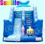 Inflatable Dophin Slide, Water Slide