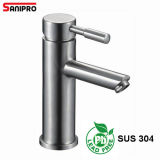 Sanipro Stainless Steel Basin Faucet Lead Free