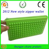 New Design Silicone Coin Zipper Wallet