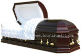 Wood Casket and Coffin for The Russian Funeral