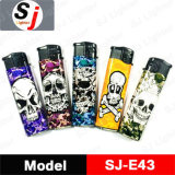 New Products Cheap Disposable Cigarette Lighter Wrap Paper Plastic Lighter