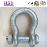 Us Type Forged Bow Shackle G2130 of Rigging Hardware