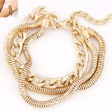 Snake Chain Gold Plating Fashion Bracelet