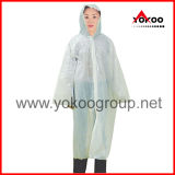 PE Disposable Raincoat for South Korean Market (YB-51412)