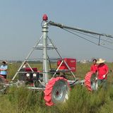 Irrigation Machinery of Rainfine Drivable Mobile Pivot