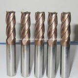 Ticn Plating 4 Flute Carbide Milling Cutter / Cutting Tools