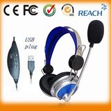 China Manufacture Headphone Computer USB Headphone