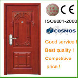 Luxury Safety Exterior Wooden Armored Door with 100% Solid Flower From Yongkang City
