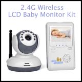 2.4 GHz 2.4 Inch LCD Screen 4CH Two-Way Audio Wireless Night Vision Baby Monitor (JH_WCS_045)