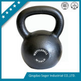 Fitness Black Painted/Power Coating Cast Iron Kettlebell