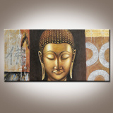 Buddha Oil Painting on Canvas (K-004)