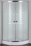 Painted Glass Simple Shower Room (E-01P)