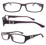 Plastic Hinge Glasses Frame Oval Optical Glasses Eyewear (OCP310144)