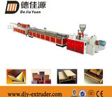 PE/PVC/ WPC Decking Board Extrusion Line of 80/156