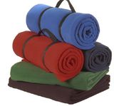 Solid Color Polar Fleece Blanket