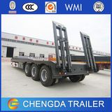 3 Axles 60ton Lowboy Semi Trailer