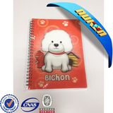 Custom Design 3D Plastic Cover Notebook