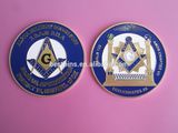 Hard Enamel Masonic Coins Souvenir Challenge Coins Wholesale