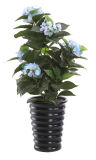 0129 70cm Height Hydrangeas Bonsai (108 leaf 5 flowers)
