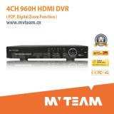 4CH Standalone DVR H. 264 Cms Free Software with P2p Function Systems Security
