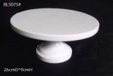 Porcelain Footed Cake Plate (BL507S) 
