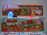 Battery Operated Bus Toy with Music &Light (297414)