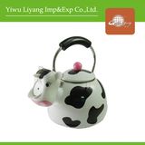 High Quality Cattle Kettle Cute Cow Kettle Enamel Whistle Kettle