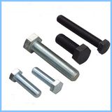 8.8 Grade Black Finish DIN933 Hex Bolt and Nut