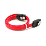 SATA 7pin Flat Computer Cable with Latch for Hard Drive