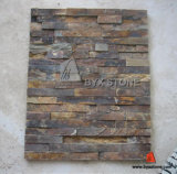 Natural Rusty Yellow Slate for Wall Cladding Decoration