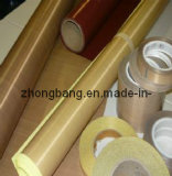 PTFE Coated Fiberglass Adhesive Tape/with Release Paper