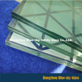 Tempered Above 0.38mm PVB Laminated Glass for Building Partition