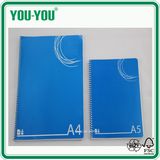 Custom Spiral Notebook, PP Cover Spiral Notebook for School Student