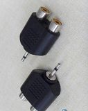 3.5mm Mono Plug to 2RCA Jack