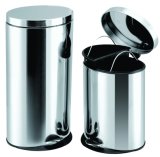 Stainless Oval Shape with Two Inner Bins (LTP2001/3001)