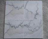 Polished Guangxi White Marble for Slabs, Tile, Countertop