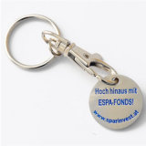 Trolley Coin Metal Key Chain with Customized Logo