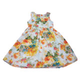 Flower Children Girl Dress in Kids Clothing (ACD004)