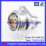 DIN Female to N Female with Flange Mount Adapter Connector