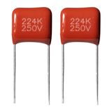 China Metallized Polyester Film Capacitor Cl21 Mef