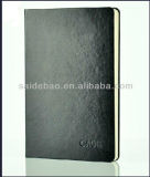 Black High Quality PU Leather Notebook