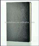 Black High Quality PU Leather Notebook