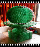 Unique Design Green Desk Glass Sculpture for Decoration