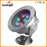 6PCS 3watt DMX 512 RGB LED Underwater Light (ICON-C006-6)