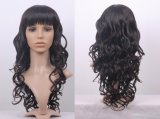 Fashion Fiber Synthetic Hair Wigs/ Cap Long Curly Wigs /Woman Wig