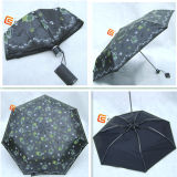 Three Fold Super Light UV Fabric Windproof Umbrellas (YS-3F10010A)