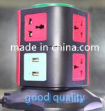 High Quality Universal Socket Outlet with 2USB (CE)