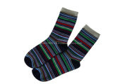 Stripe Men Dress Sock (Htm06)