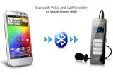 Bluetooth Voice Recorder for Cell Phone (DVR-188)